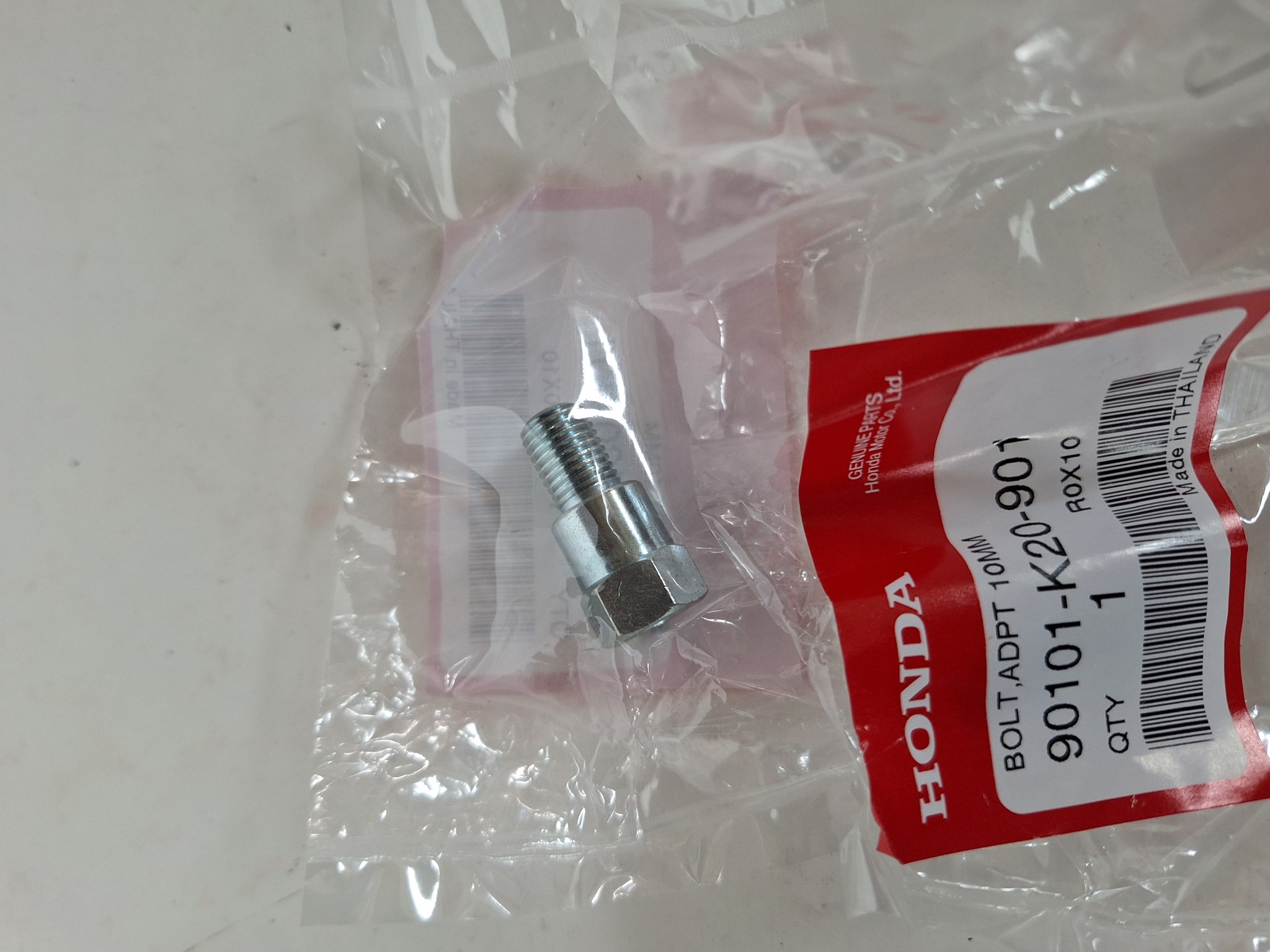 Picture of SCHRAUBE, ADAPTER 10MM  90101-K20-901